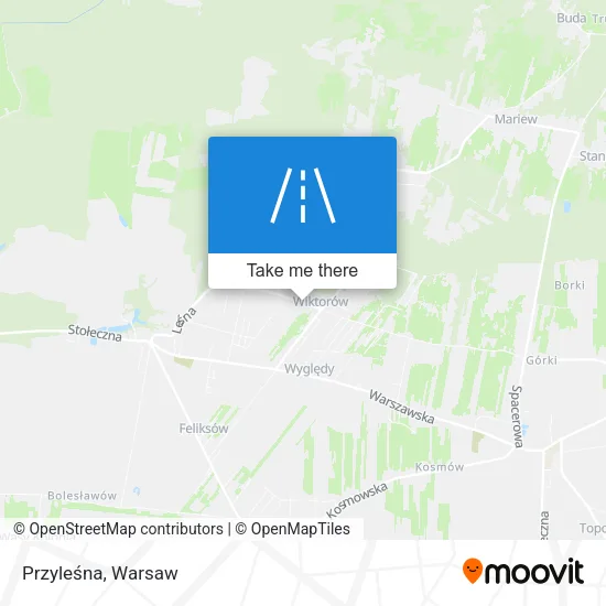 Карта Przyleśna