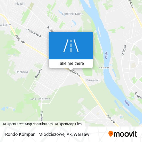 Rondo Kompanii Młodzieżowej Ak map