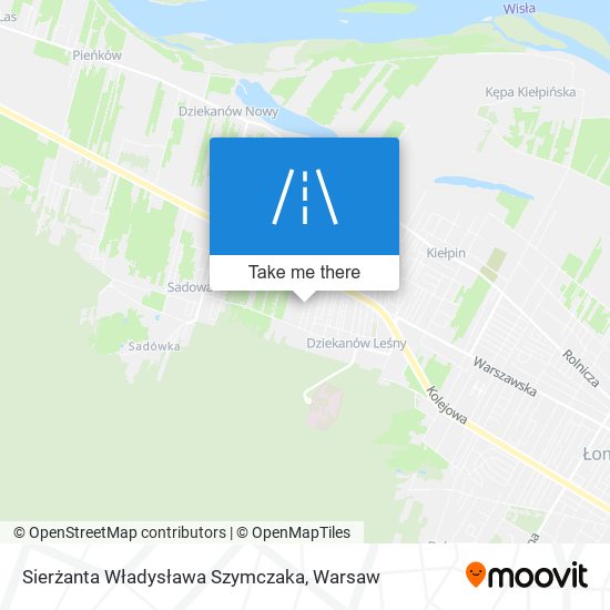 Sierżanta Władysława Szymczaka map