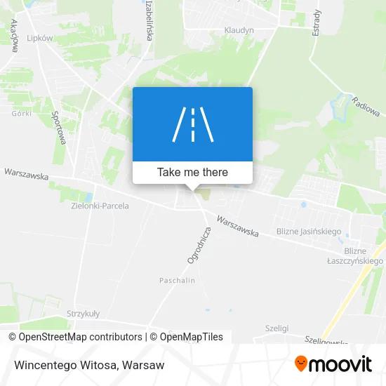 Карта Wincentego Witosa