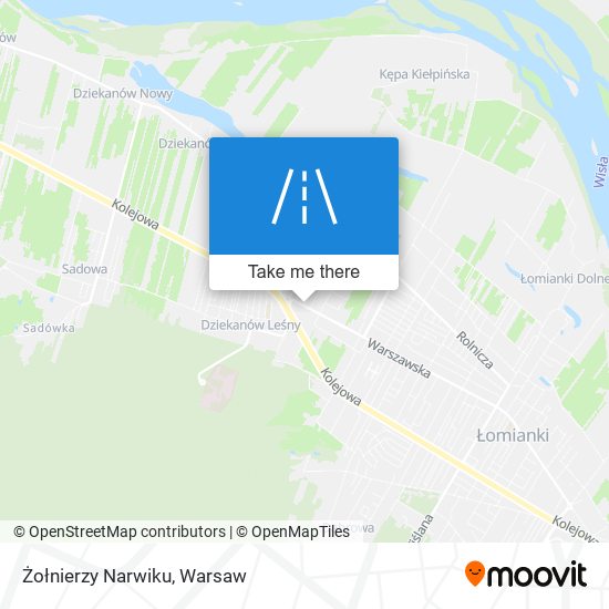 Żołnierzy Narwiku map