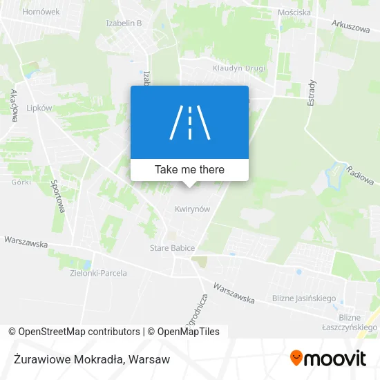 Карта Żurawiowe Mokradła