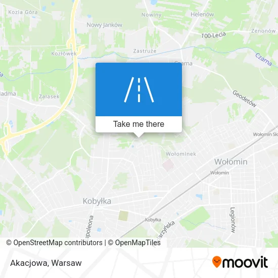 Карта Akacjowa