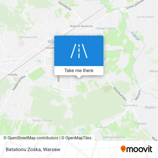 Карта Batalionu Zośka