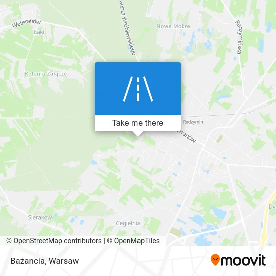 Карта Bażancia