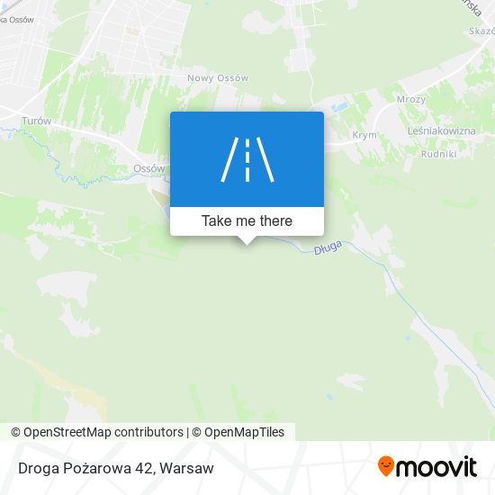 Droga Pożarowa 42 map