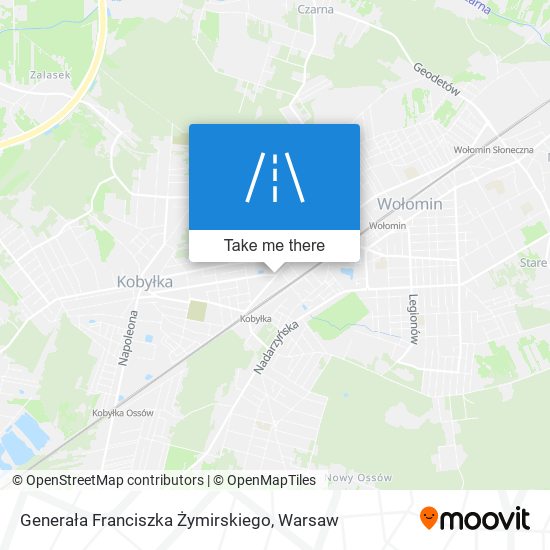 Generała Franciszka Żymirskiego map