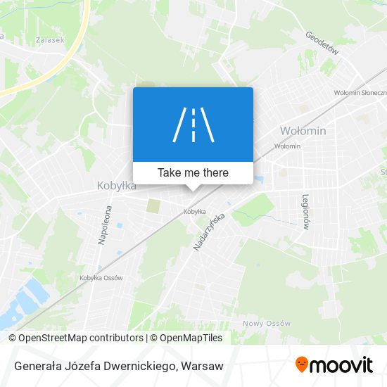 Generała Józefa Dwernickiego map