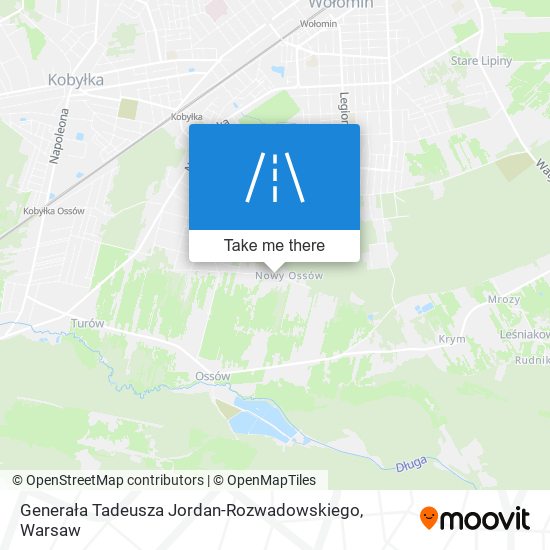 Generała Tadeusza Jordan-Rozwadowskiego map