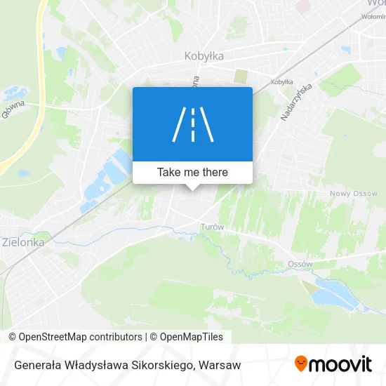 Карта Generała Władysława Sikorskiego
