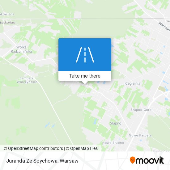 Juranda Ze Spychowa map