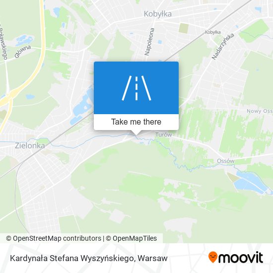 Kardynała Stefana Wyszyńskiego map