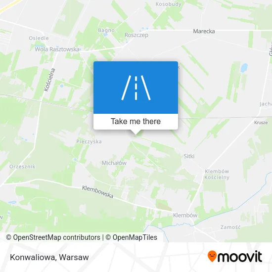 Карта Konwaliowa