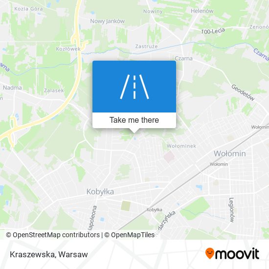 Kraszewska map