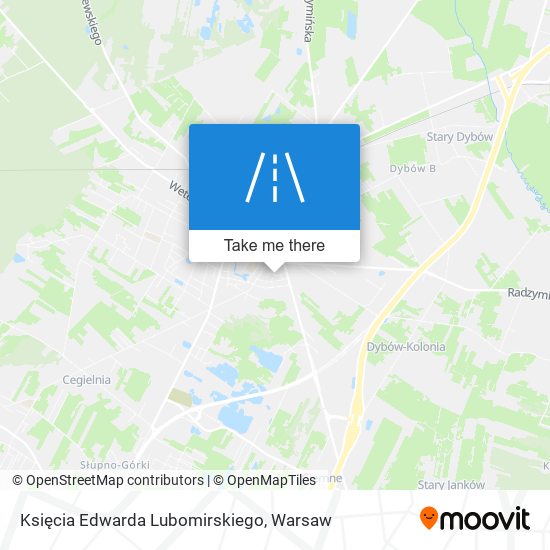 Księcia Edwarda Lubomirskiego map