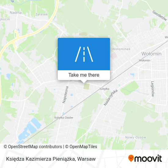 Карта Księdza Kazimierza Pieniążka