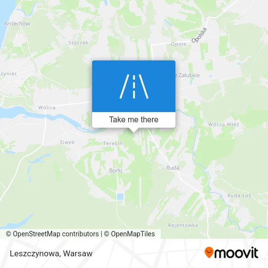 Карта Leszczynowa