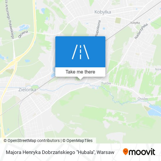 Majora Henryka Dobrzańskiego "Hubala" map