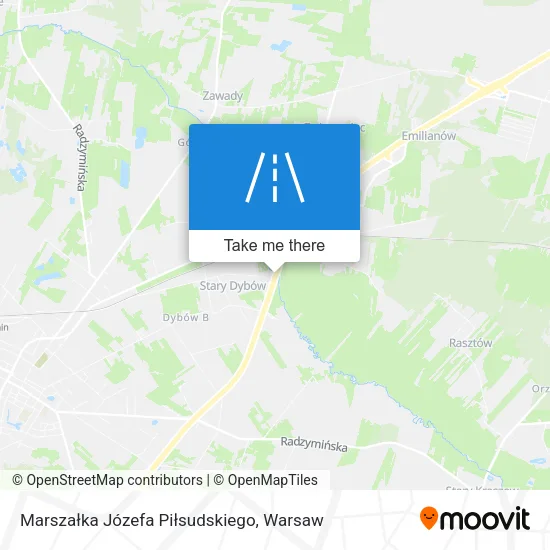 Карта Marszałka Józefa Piłsudskiego