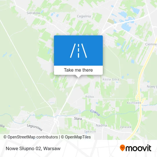 Карта Nowe Słupno 02