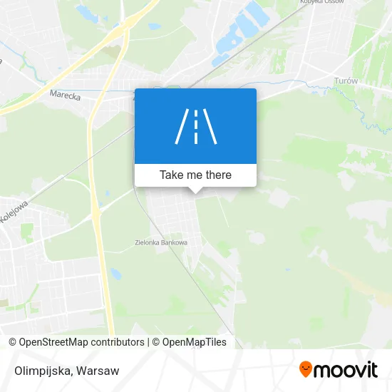 Карта Olimpijska