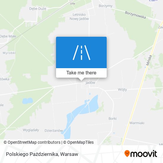 Polskiego Października map