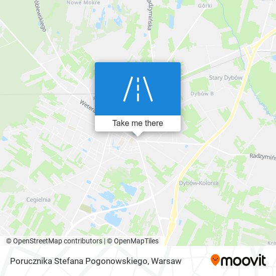 Porucznika Stefana Pogonowskiego map