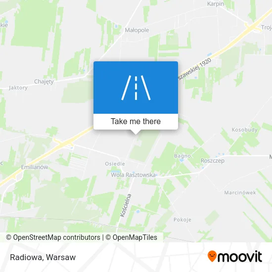 Карта Radiowa