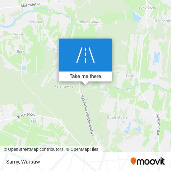 Sarny map