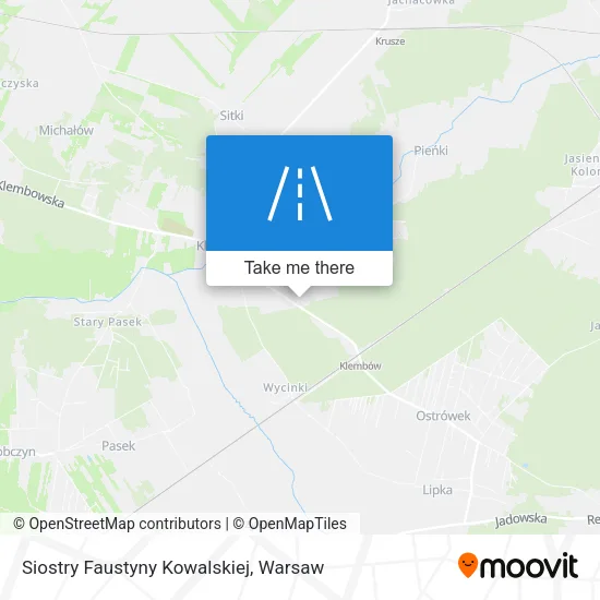 Карта Siostry Faustyny Kowalskiej