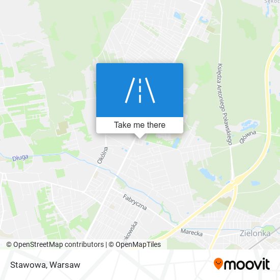 Stawowa map