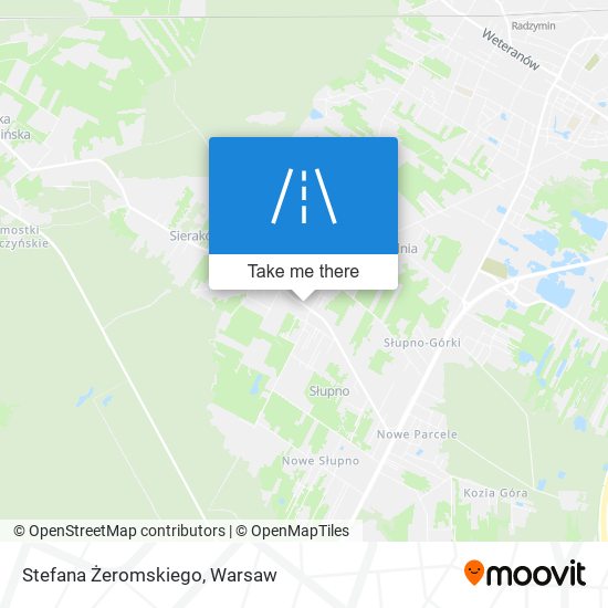 Stefana Żeromskiego map