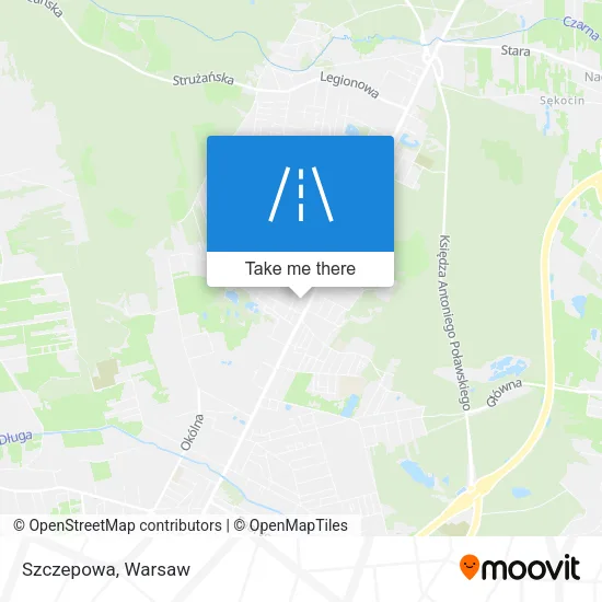 Карта Szczepowa