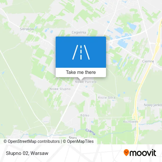Карта Słupno 02