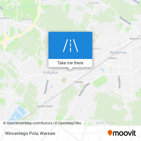 Wincentego Pola map