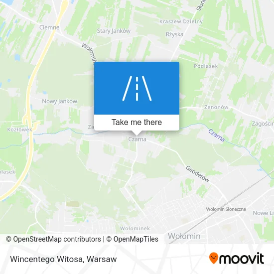 Карта Wincentego Witosa