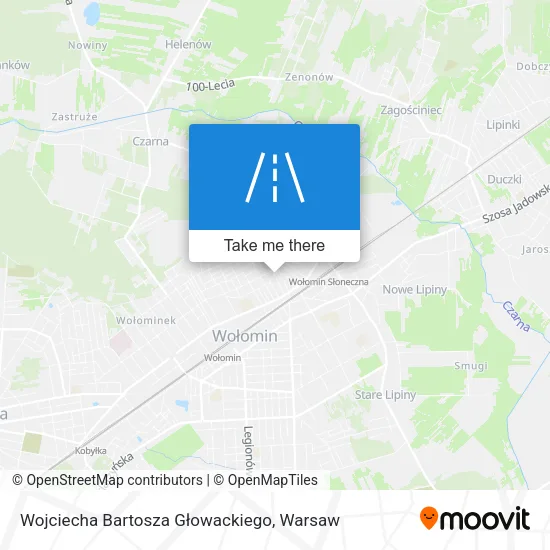 Карта Wojciecha Bartosza Głowackiego