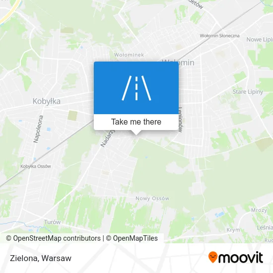 Карта Zielona