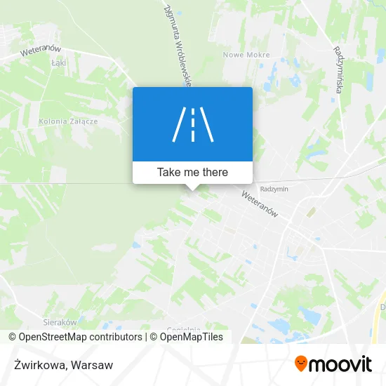 Карта Żwirkowa