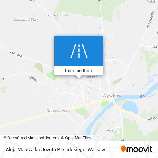 Aleja Marszałka Józefa Piłsudskiego map