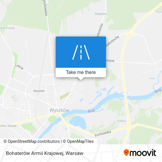 Карта Bohaterów Armii Krajowej