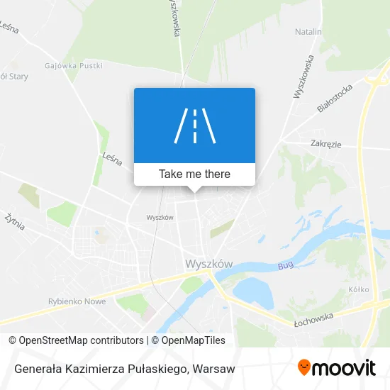 Карта Generała Kazimierza Pułaskiego