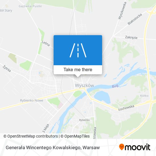 Generała Wincentego Kowalskiego map