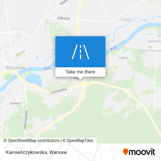 Карта Kamieńczykowska