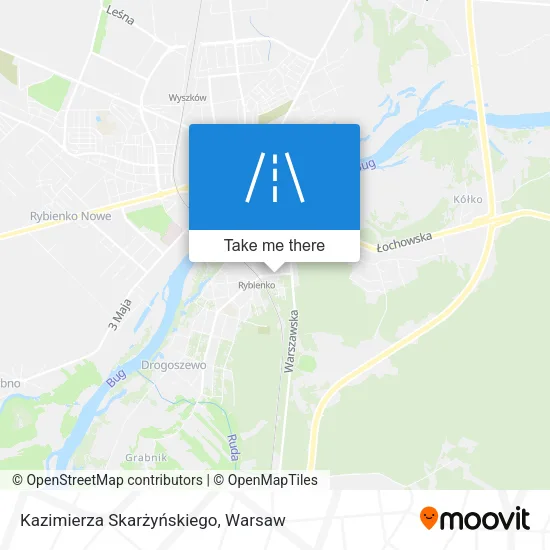 Карта Kazimierza Skarżyńskiego
