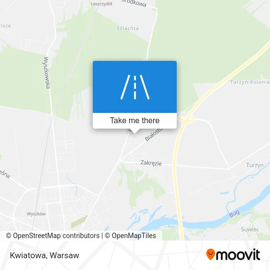 Карта Kwiatowa