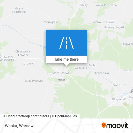 Карта Wąska