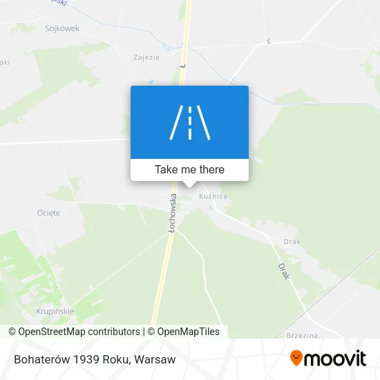 Карта Bohaterów 1939 Roku