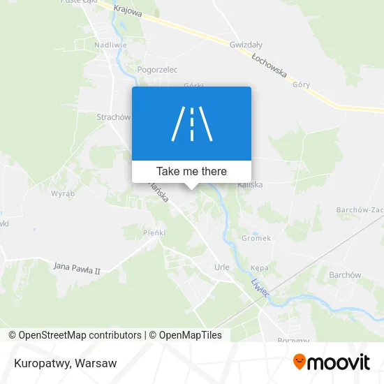 Карта Kuropatwy