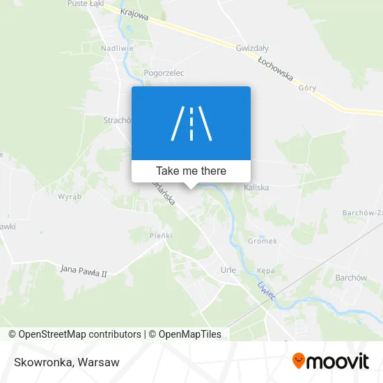 Карта Skowronka